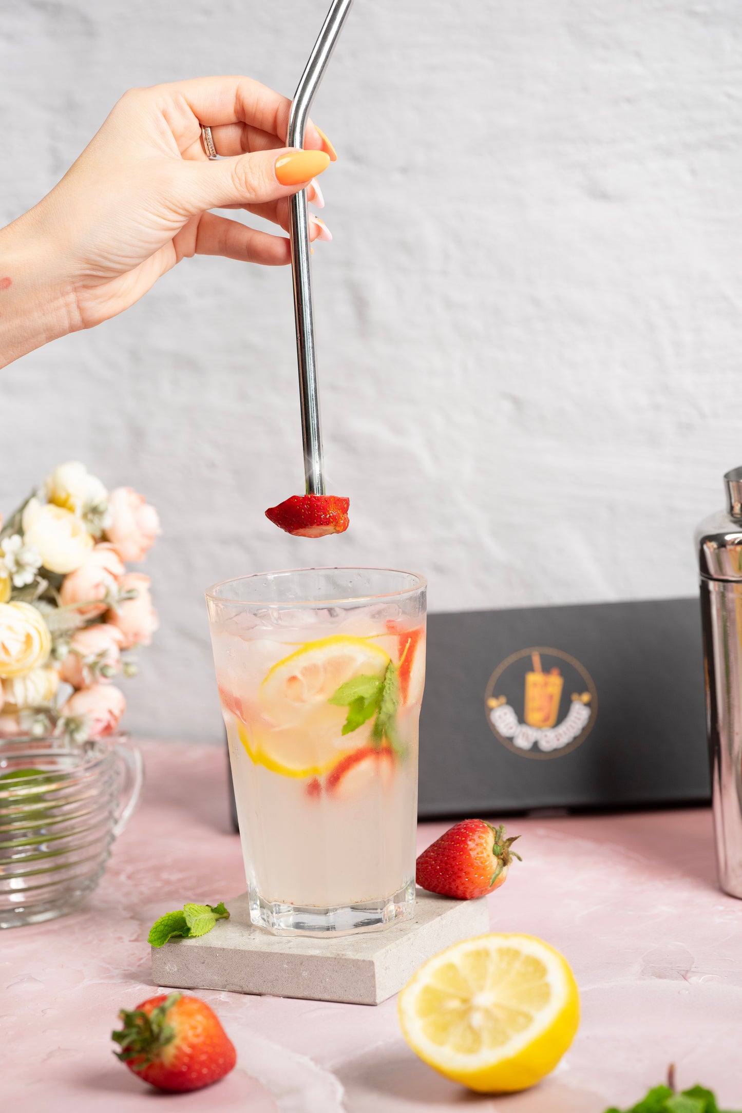 The Sip N' Savour Straw